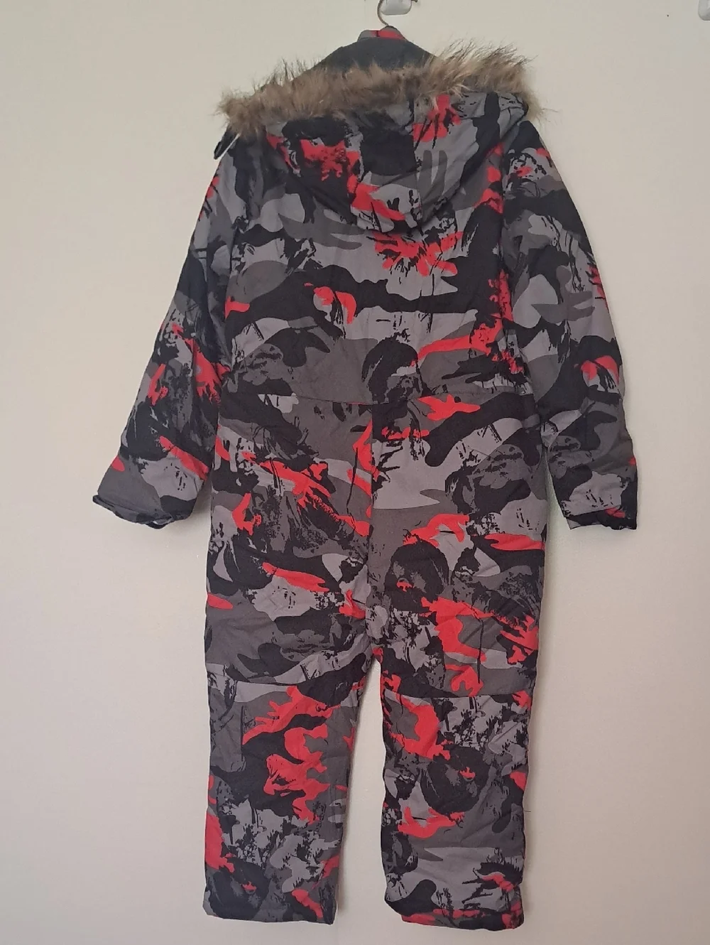 OHSNMAKSL Kids Camouflage Snowsuit